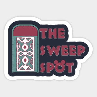 The Sweep Spot Adventureland Trash Can Sticker